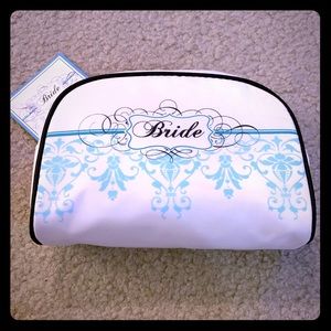 NWT Lillian Rose medium Bride cosmetic travel bag
